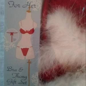 Bra/thong gift set (New)
